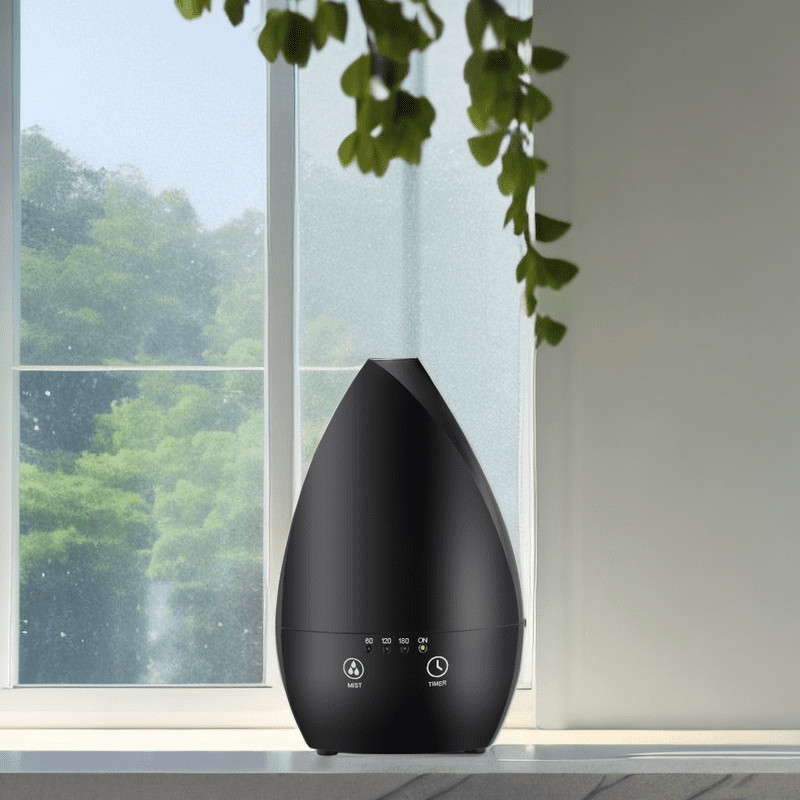 Zuhause Tragbare Ultraschallluftbefeuchter Essential Oil Diffuser mit Nachtlicht für Schlafzimmer