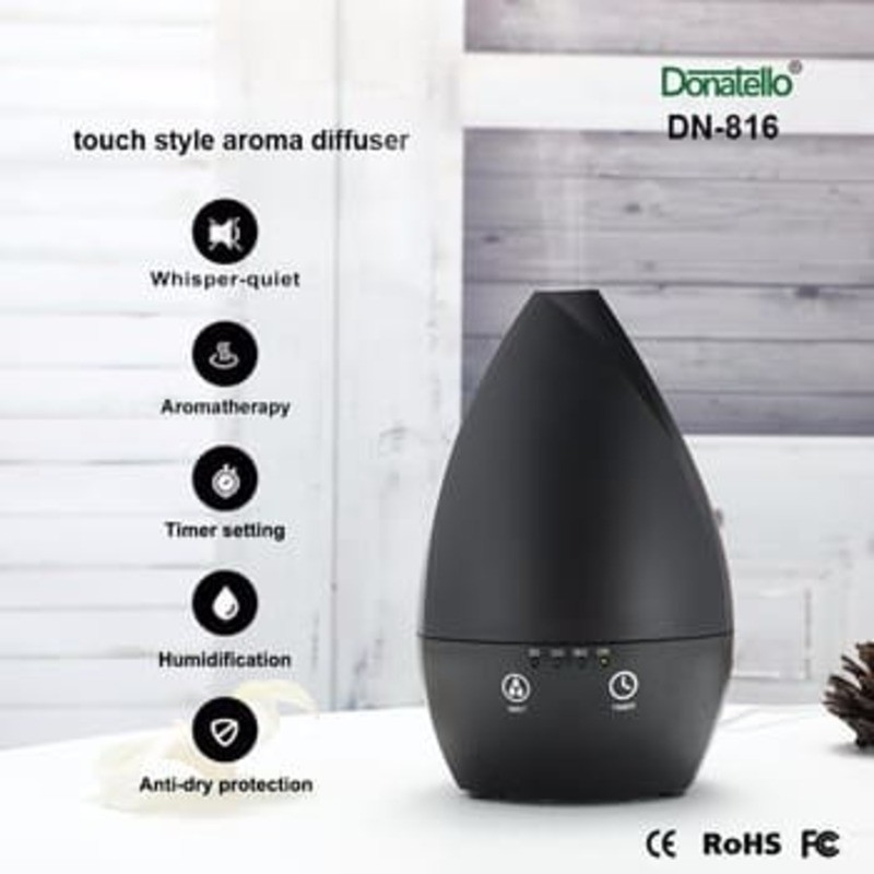 Zuhause Tragbare Ultraschallluftbefeuchter Essential Oil Diffuser mit Nachtlicht für Schlafzimmer