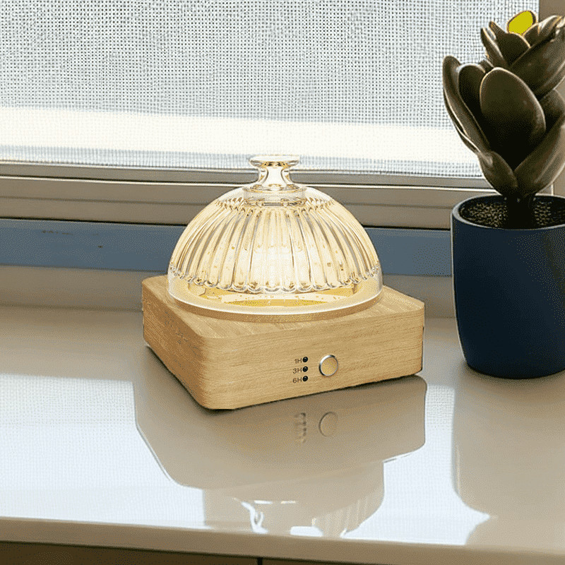 200 ML Aroma-Diffusoren mit farbenfrohen Led-Lampen