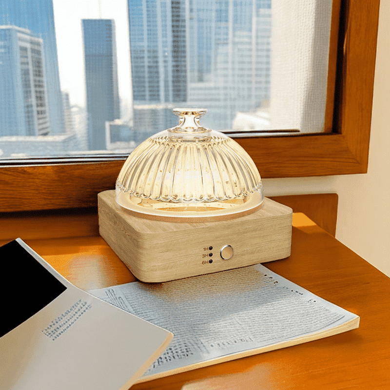 200 ML Aroma-Diffusoren mit farbenfrohen Led-Lampen