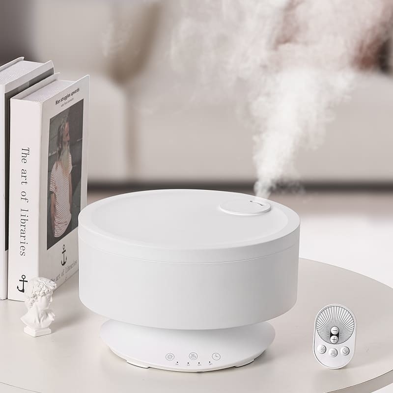 Nebel Aroma Diffuser Fernbedienung Luftbefeuchter mit 7-Farben-LED-Licht