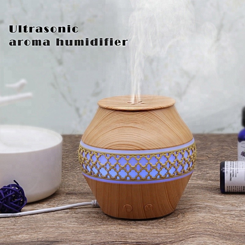 120 ml Haushaltsgerät Kleines tragbares Kühlnebelluftbefeuchter mit LED-Leuchten Aroma Essential Oil Spray Aroma Diffuser