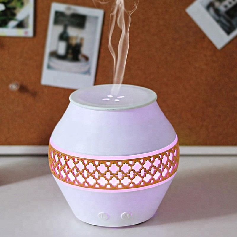 Home Portable Cool Mist Luftbefeuchter mit Nachtlicht Aromatherapie ätherisches Öl Deuser Aroma Diffuser