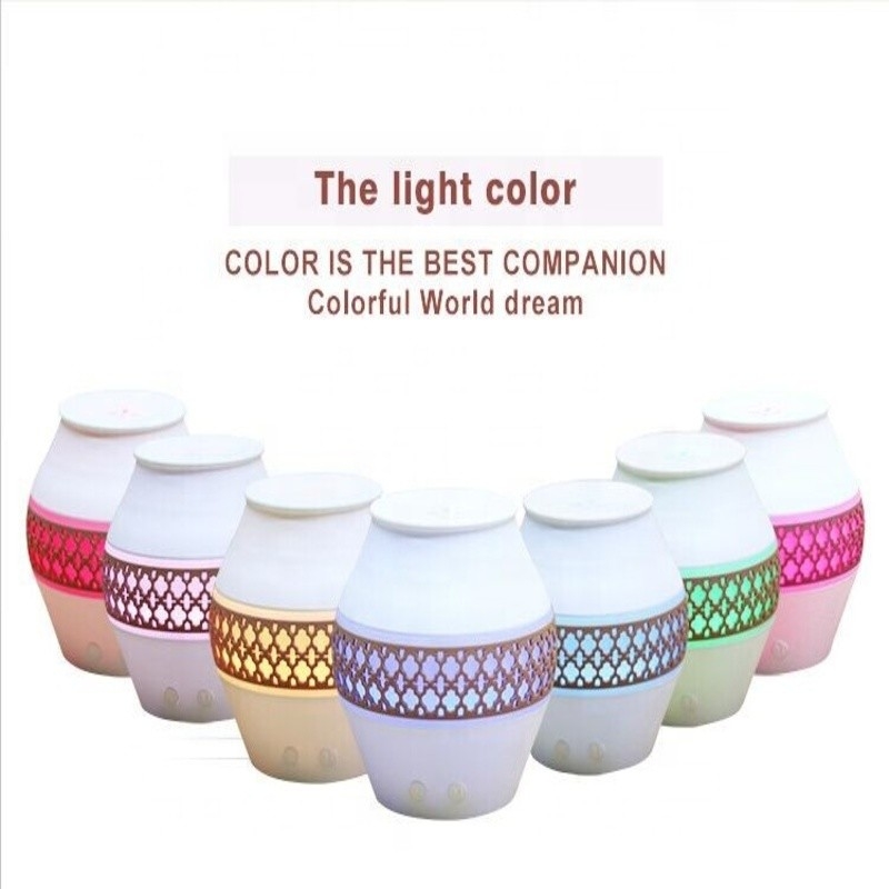 Home Portable Cool Mist Luftbefeuchter mit Nachtlicht Aromatherapie ätherisches Öl Deuser Aroma Diffuser