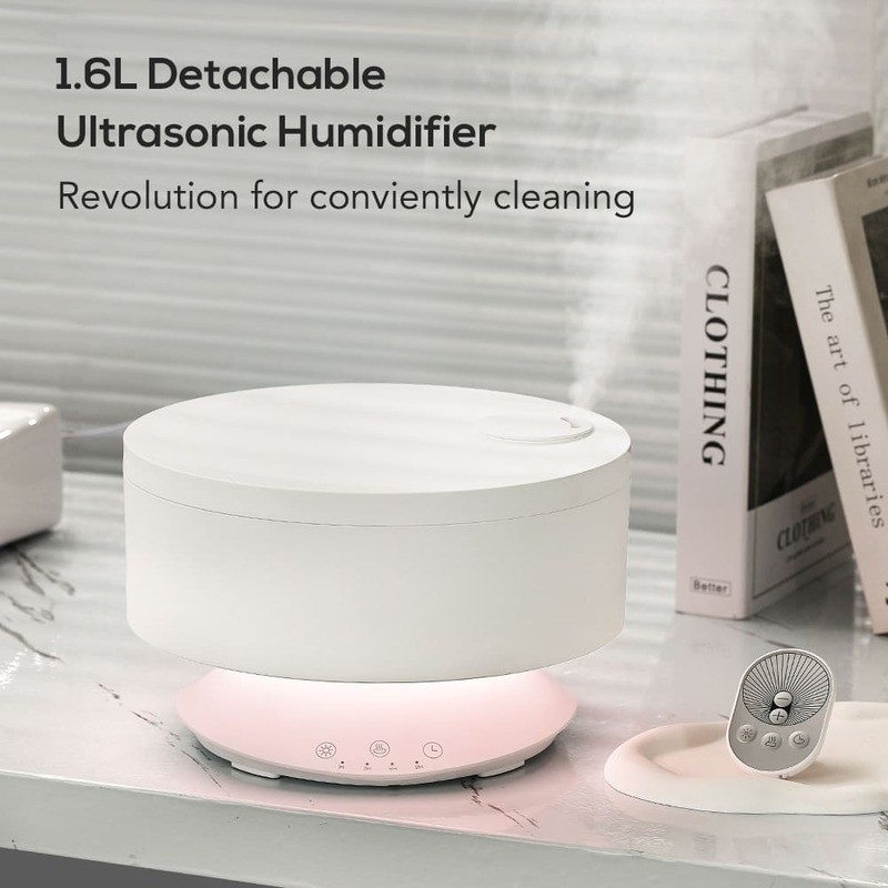 1.6L-Haus-Portable Cool Mist Luftbefeuchter mit Nachtlicht Aroma ätherisches Öl Aroma Diffuser