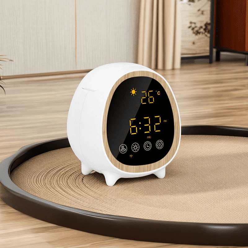 Fernsteuerung und App-Steuerung Ultraschalldiffuser Duftdiffuser Maschine mit Smart Home Wecker