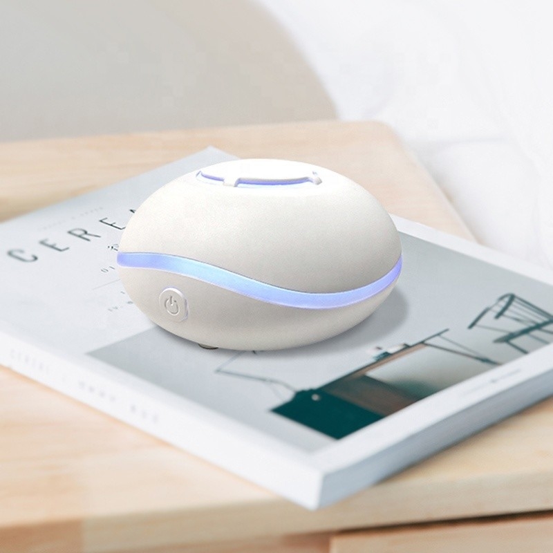 Portable USB-Ladediffuser 7 Farben Lichter Ultraschallluft Aromatherapie Wasserloses ätherisches Öl Diffuser