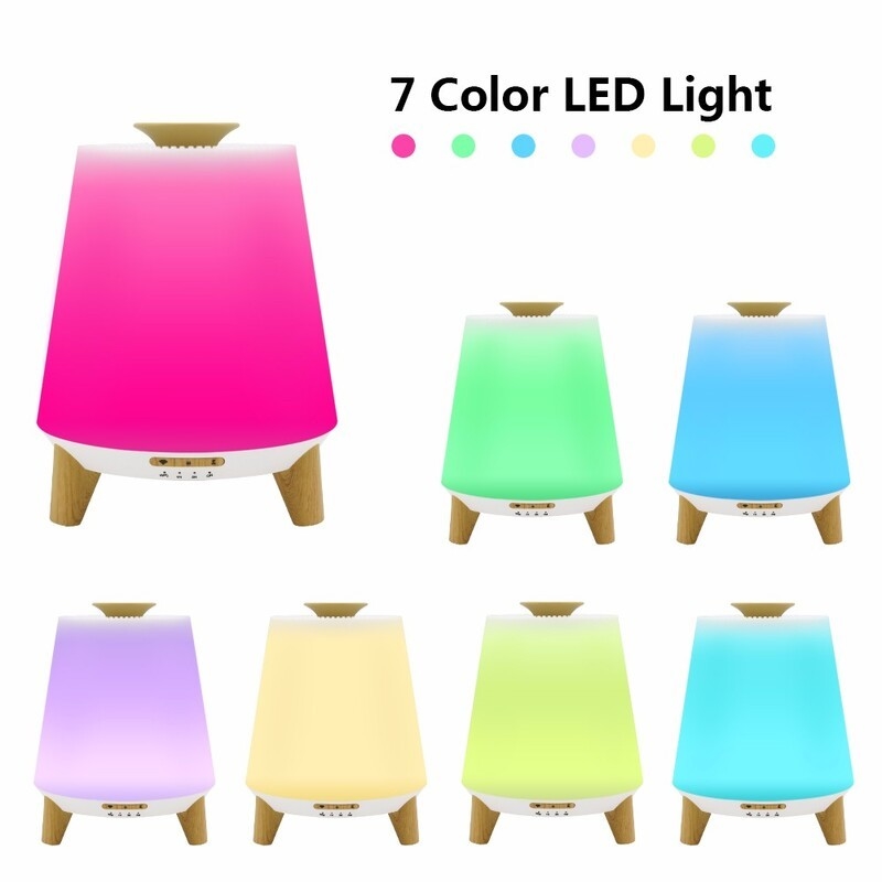 300 ml Smart Bluetooth Lautsprecher Diffusoren für ätherische Öle Kühlnebel Luftbefeuchter Aroma ätherische Öl Diffusor
