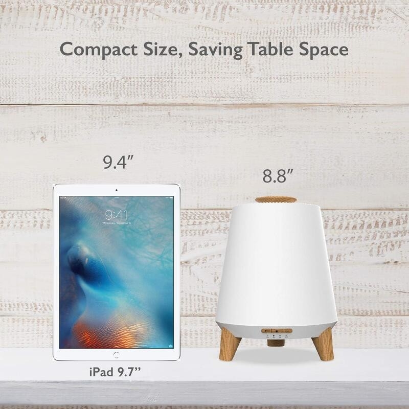 300 ml Smart Bluetooth Lautsprecher Diffusoren für ätherische Öle Kühlnebel Luftbefeuchter Aroma ätherische Öl Diffusor