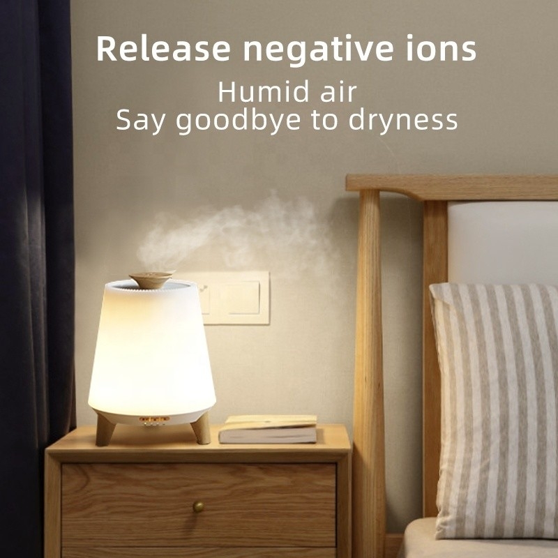 300 ml Smart Bluetooth Lautsprecher Diffusoren für ätherische Öle Kühlnebel Luftbefeuchter Aroma ätherische Öl Diffusor