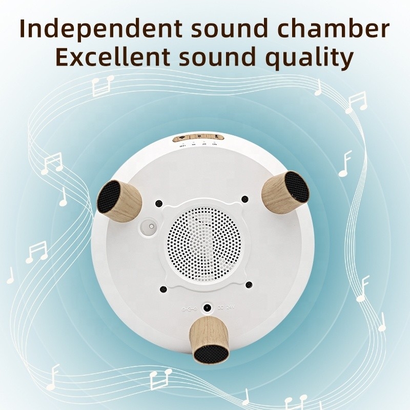 300 ml Smart Bluetooth Lautsprecher Diffusoren für ätherische Öle Kühlnebel Luftbefeuchter Aroma ätherische Öl Diffusor