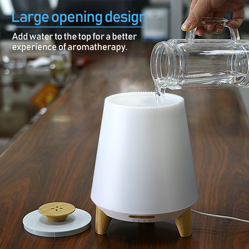 300 ml Smart Bluetooth Lautsprecher Diffusoren für ätherische Öle Kühlnebel Luftbefeuchter Aroma ätherische Öl Diffusor