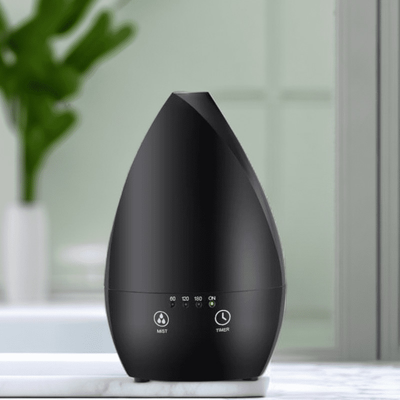 Zuhause Tragbare Ultraschallluftbefeuchter Essential Oil Diffuser mit Nachtlicht für Schlafzimmer